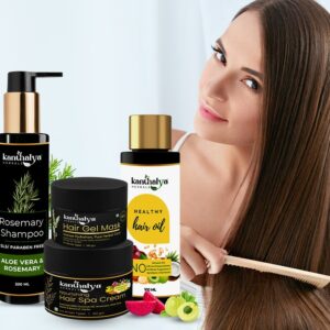 🌿 Kanthalya Herbal Hair Gel Mask – Intense Hydration 💧 - Image 2